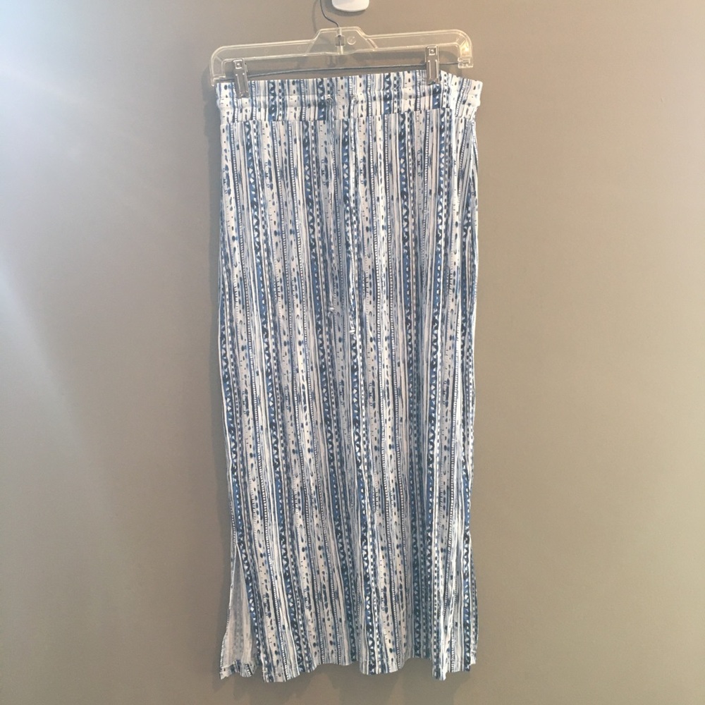 Midi Skirt with Side Slits